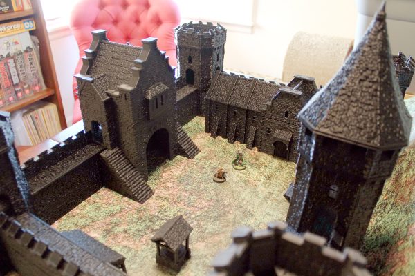 Bretonnian Castle - Cutter Mountain Fabrications 002