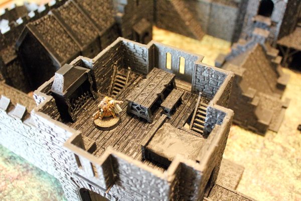 Bretonnian Castle - Cutter Mountain Fabrications 003