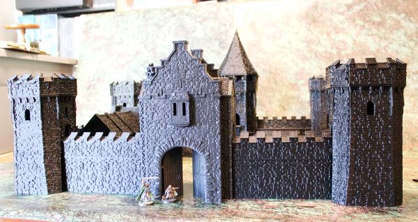 Bretonnian Castle - Cutter Mountain Fabrications 004