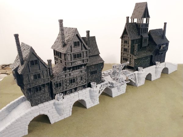 Mordheim Middle Bridge - Cutter Mountain Fabrication 001