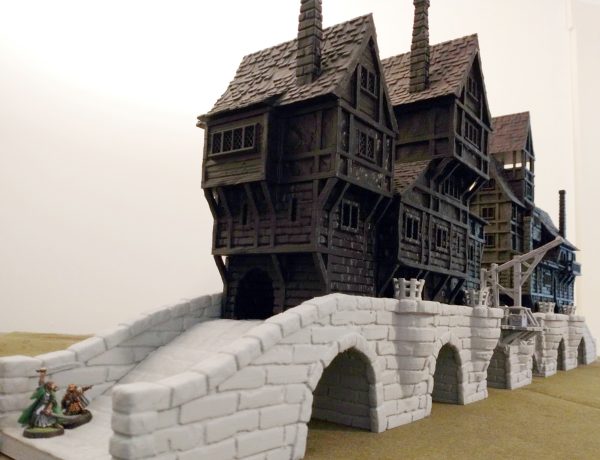 Mordheim Middle Bridge - Cutter Mountain Fabrication 003